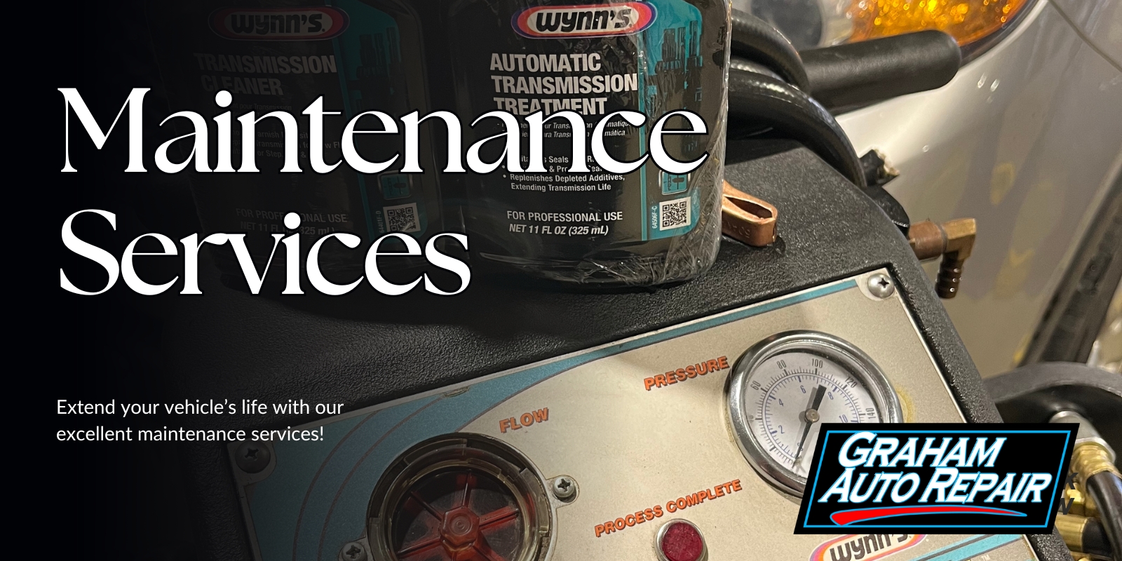 Vehicle Maintenance Services at Graham Auto Repair in Graham WA and Yelm WA